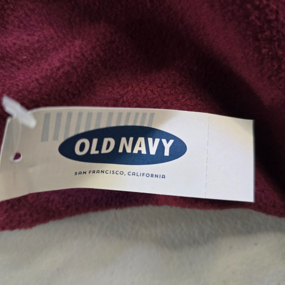 Old Navy Outfit Toddler 4T Blue Green Burgundy Fleece 1/3 Zip Top & 2 Pants NWT - Picture 13 of 16